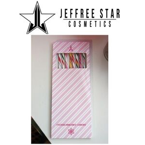 Jeffree Star Cosmetics Winter Christmas Collection 8 PC Straw Set Tumblr